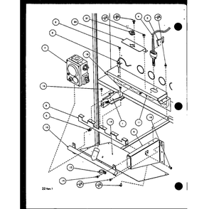 Part Location Diagram of D9974004 Whirlpool Shield i d blower
