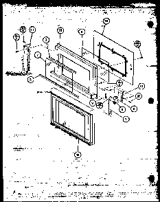 Part Location Diagram of C7670301 Whirlpool MOTOR-BLOWER