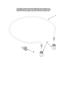 Heater Parts Diagram and Parts List for MDB8951BWB1  Maytag Dishwasher