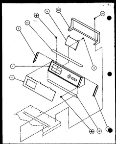 Section 11 Diagram and Parts List for LE3902W P1122603WW Amana Dryer