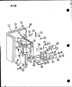 Part Location Diagram of C6282801 Whirlpool Wire Harness