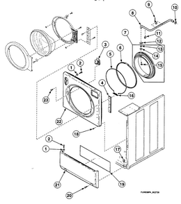 Part Location Diagram of 802830 Whirlpool DISCONTINUED