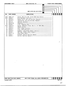 Fresh Food Compartment Page 3 Diagram and Parts List for 19424E  Admiral Refrigerator