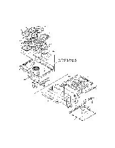 Top And Drawer Diagram and Parts List for 79075904993  Kenmore Range
