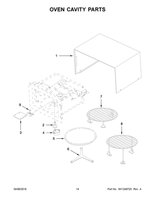 Part Location Diagram of W11248716 Whirlpool COVR-MOTOR