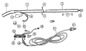 HANDLE Diagram and Parts List for U4905025 U4905025 Hoover Upright Vacuum