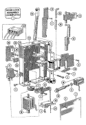 DOOR LOCK ASSEMBLY (SERIES 10) Diagram and Parts List for MFR18PCAAS  Maytag Washer
