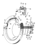 DOOR Diagram and Parts List for MFR35PNBVS  Maytag Washer