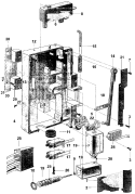 DOOR LOCK Diagram and Parts List for MFR80PCAVS  Maytag Washer