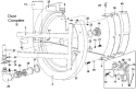 DOOR Diagram and Parts List for MFX50NNATS  Maytag Washer