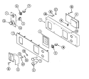 CONTROL PANEL (PC / PN) Diagram and Parts List for MFR35MCAVS  Maytag Washer