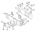 CONTROL PANEL (PC & PN MODELS) Diagram and Parts List for MFR50MCAVS  Maytag Washer
