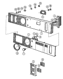 Part Location Diagram of 23001053 Whirlpool NUT  M3