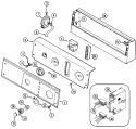 Part Location Diagram of WP22001082 Whirlpool Washer Timer