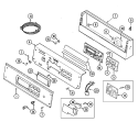 Part Location Diagram of 22003697 Whirlpool BRACKET- B