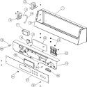 Part Location Diagram of 22004392 Whirlpool HARNESS- W