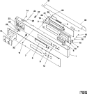 CONTROL PANEL (PD) Diagram and Parts List for MFR30PDCTS  Maytag Washer