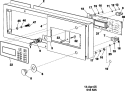 CONTROL PANEL Diagram and Parts List for MFS50PNFVS  Maytag Washer