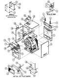 CABINET Diagram and Parts List for MAF50PNA  Maytag Washer