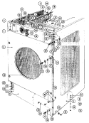 CABINET Diagram and Parts List for MFR35PNBVS  Maytag Washer