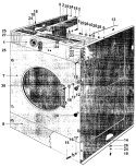 CABINET Diagram and Parts List for MFR80PCAVS  Maytag Washer