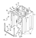 Part Location Diagram of WP22003706 Whirlpool Door Lock Assembly