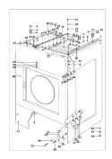CABINET Diagram and Parts List for MFS35PNDVS  Maytag Washer