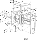 SIDE PANELS Diagram and Parts List for MFS80PNFVS  Maytag Washer