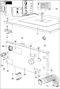 TOP COVER Diagram and Parts List for MFS50PNDVS  Maytag Washer