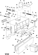 SOAP BOX Diagram and Parts List for MFS50PNFVS  Maytag Washer