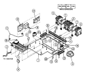 CONTROL MODULE Diagram and Parts List for MAF35PNA  Maytag Washer