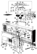 CONTROL PANEL Diagram and Parts List for MFS75PNAVS  Maytag Washer