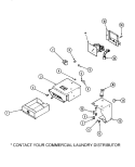 CONTROL CENTER (DRYER) Diagram and Parts List for MLG19PDDGW  Maytag Dryer
