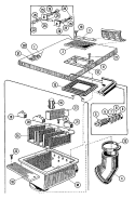 SOAP BOX & TOP COVER ASSEMBLY Diagram and Parts List for MFR50PDAVS  Maytag Washer