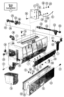SOAP BOX Diagram and Parts List for MFS75PNAVS  Maytag Washer