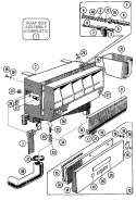 SOAP BOX ASSEMBLY Diagram and Parts List for MFX95PNAVS  Maytag Washer