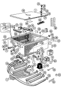 SOAP INJECTION & ACCESSORIES Diagram and Parts List for MFX95PNAVS  Maytag Washer