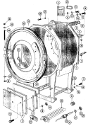 TUB Diagram and Parts List for MFS75PNAVS  Maytag Washer
