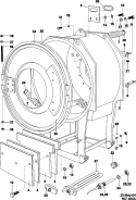 TUB Diagram and Parts List for MFS80PNFVS  Maytag Washer