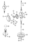 TRANSMISSION Diagram and Parts List for MAT25CSAAG  Maytag Washer