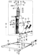 BASE Diagram and Parts List for MFS50PNAVS  Maytag Washer