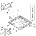 BASE & MOTOR CONTROL Diagram and Parts List for MAH21PRDWW  Maytag Washer