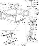 FRAME Diagram and Parts List for MFS80PNFVS  Maytag Washer