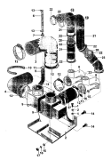 DRAIN SYSTEM Diagram and Parts List for MFS100PAVS  Maytag Washer