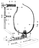 DRAIN & HOSE ASSEMBLY (SERIES 11) Diagram and Parts List for MFR18PCAAS  Maytag Washer