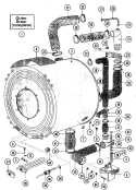 BASKET & OUTER SHELL ASSEMBLY Diagram and Parts List for MFS50PNAVS  Maytag Washer