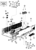 ELECTRICAL COMPONENTS Diagram and Parts List for MFS75PNAVS  Maytag Washer