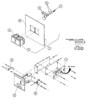 COIN METER / MANUAL CONTROL (MC2 / MN2) Diagram and Parts List for MAF50MC2  Maytag Washer