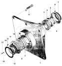 TRUNNION Diagram and Parts List for MFR80PCAVS  Maytag Washer