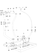 DRAIN AND HOSE ASSY Diagram and Parts List for MFR18PDAAS  Maytag Washer